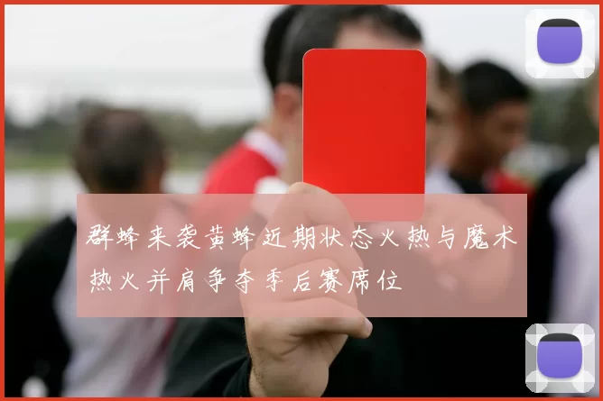 群蜂来袭黄蜂近期状态火热与魔术热火并肩争夺季后赛席位